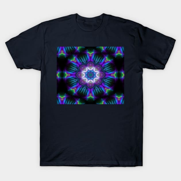 Neon Mandala T-Shirt by Manafold